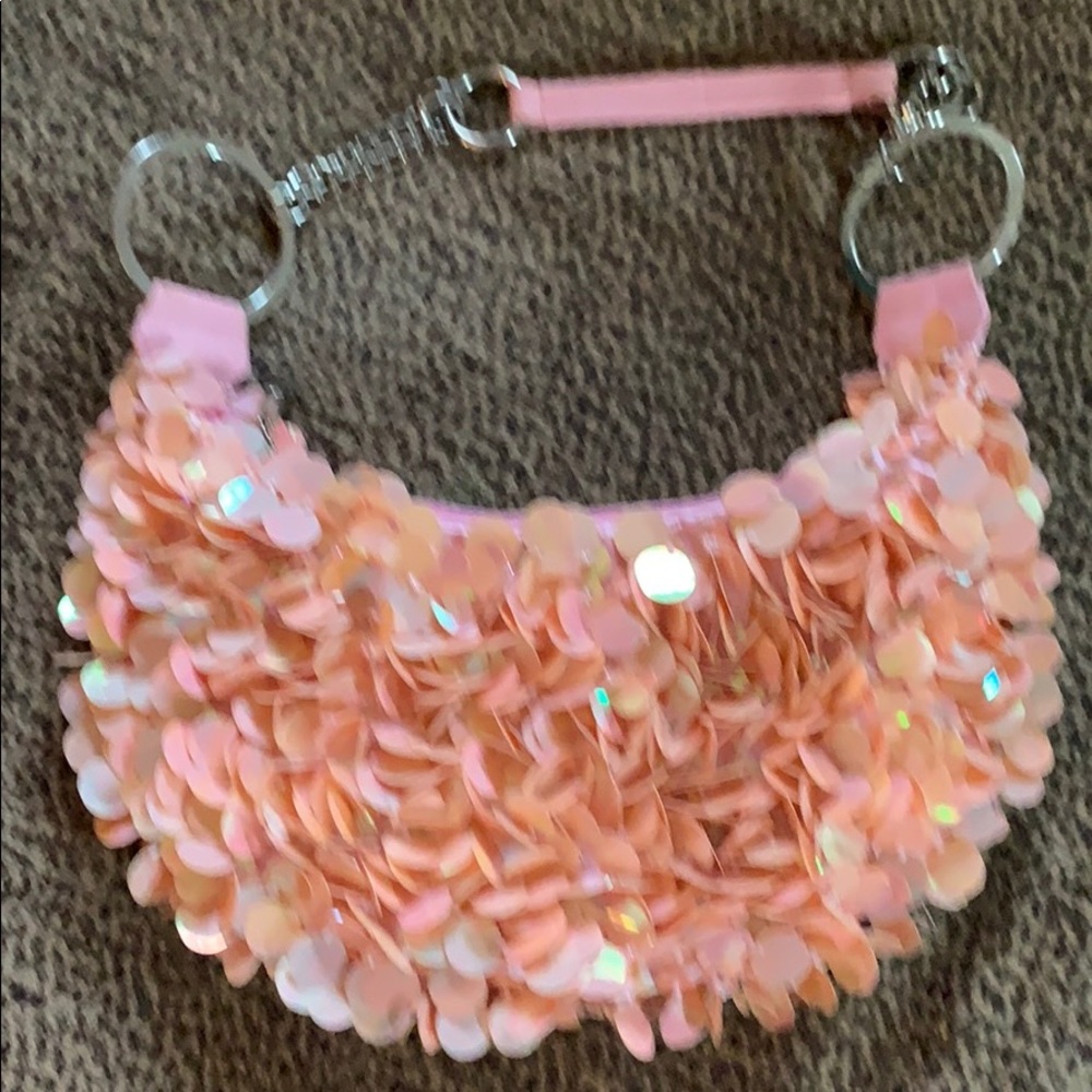 Nwot Interesting Pink Bag